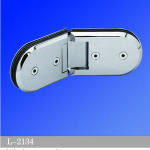 Standard Duty Shower Hinges Glass To Glass 135 Degree Glass Clamp Top Quality Hinge L-2134