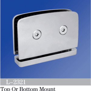 Pivot Shower  Hinges Top Or Bottom Mount Glass Door Hinge China Manufacturing L-2321