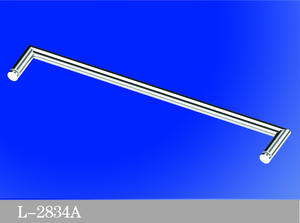 Single Side Frameless Glass Door towel bars for glass factory