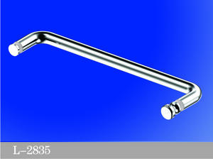 Single Side Frameless Glass Door towel bars for glass suppliers