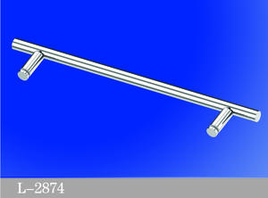 Single Side Frameless Glass Door professional towel bars