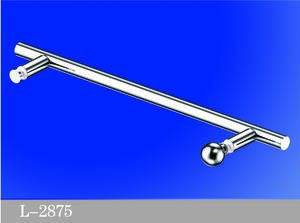 Single Side Frameless Glass Door Towel Bars Hot Selling Bathroom Accessories L-2875