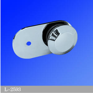 Beveled Edge Shower Glass Clamps Wall to Glass Bathroom Door ClIps 