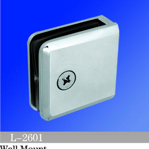 Beveled Edge Shower Glass Clamps Wall Mount Bathroom Door ClIps