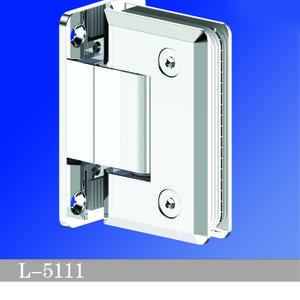 Heavy Duty Shower Hinges Wall Mount For Glass Shower Door 90 Degree L-5111