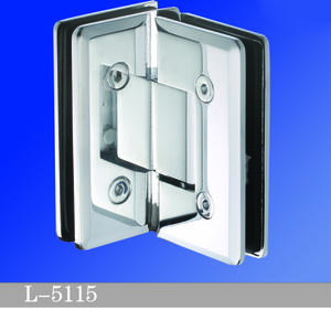 Heavy Duty Shower Hinges Glass To Glass For Glass Bathroom Door 90 Degree